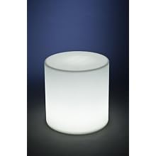Fortune TSL-80W Table Skirt 80 LED Light, 11-1/2" Diameter x 6" Height, White