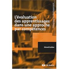 L'�valuation des apprentissages dans une approche par comp�tences.