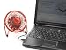 Princess International USB Retro Fan in Red - Princess International RF-0410-RED