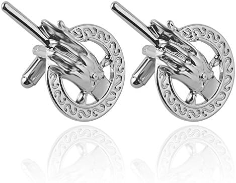 Cufflinks Hand of the King-Game of Thrones (sliver)