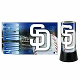 MLB San Diego Padres Rotating Lamp