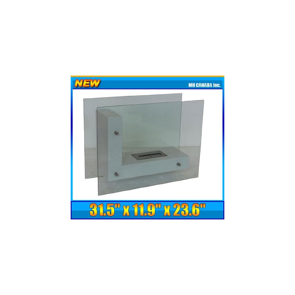 Ethanol Gel Fuel Alcohol Fireplace Real Flame Burner Heater