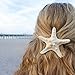 Canserin Fashion Women Lady Girls Pretty Natural Starfish Star Beige Hair Clip