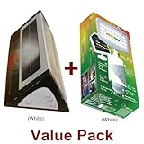 eLEDing Pure Digital Solar Powered Motion Activated LED Security Flood Lights