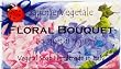 Alchimia Ladybug Floral Bouquet Handmade 10.6 Oz. Soap Bar From Italy