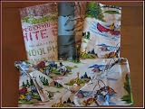 Lake House Vintage Style Towels Set of 3