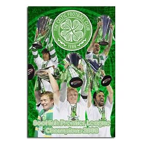 Celtic SPL Champions Poster 2008 Official- 36 x 24 Inches (91.5 x 61 cms)