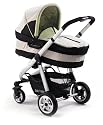 CHIC 4 BABY 220 32 - Alu 2 in 1 Kinderwagen Stella Paradise green