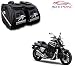 Auto Pearl - Pro Biker SIDE HANGING Water Proof Bike Twin Saddle KTM Type Bags Black For - Yamaha V-Max RS.4499.00