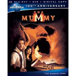 The Mummy [Blu-ray + DVD + Digital Copy] (Universal's 100th Anniversary)
