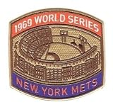2 Patch Pack - 1969 New York Mets World Series MLB Baseball Patches Cooperstown Collection