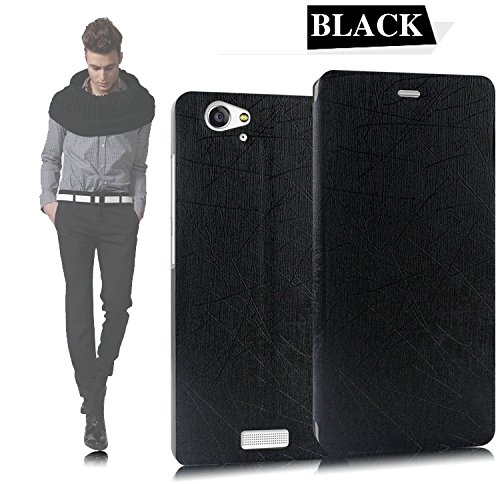 IVSO Blu Studio Energy Case - Ultra-Thin-Rain Style High Quality Case-will only fit Blu Studio Energy Smartphone (Black)