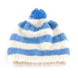 Gato Negro Blue Stripe Beanie