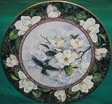 Franklin Mint Royal Doulton The White-Necked Jacobin Hummingbird Plate