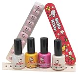 Hello Kitty Grand Lot d'Ongle Rose
