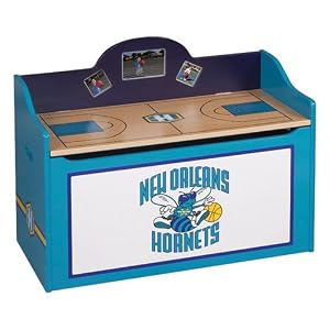 Guidecraft NBA Hornets Toy Box by GuideCraft