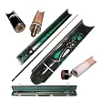 Emerald Green Laser Designer Pool Stick (fls)