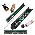 Trademark Emerald Green Laser Designer Billiard Cue