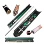 Trademark Poker 40-601LASER Emerald Green Laser Designer Billiard Cue