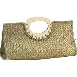 Straw Studios Seagrass Mat Clutch