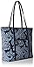 Vera Bradley Women's Signature Cotton Trimmed Vera Tote Bag
