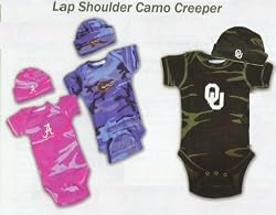 Infant Collegiate Camo Creeper & Hat Set