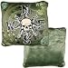 Pirates Caribbean Kraken Decorative Pillow - Green (12x12")