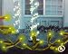 Set of 60 Green LED Garland Style Christmas Lights with Green Wire #ES78-154