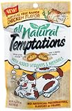 All Natural Temptations Free Range Chicken Flavor Treats for Cats, 2.47-Ounce Pouches (Pack of 12)