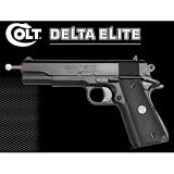 Firepower® Licensed Colt Delta Elite Spring-Powered Pistol Black