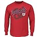 MLB Men's Basic Long Sleeve T-Shirt, Team Color