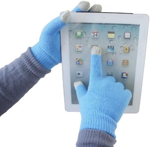 Mostick Touch Screen Gloves for Smartphone and iPad (Blue)