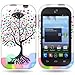 CoverON® Hard Slim Design Case for ZTE Savvy - with Cover Removal Pry Tool - Love Tree