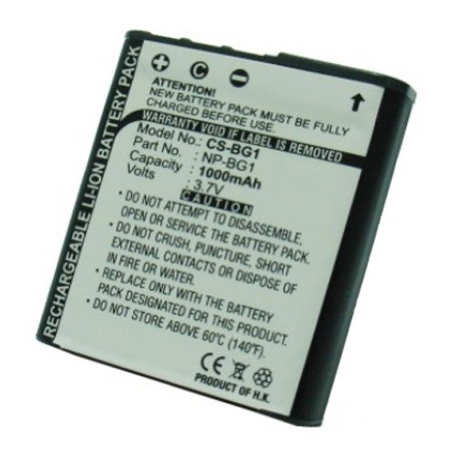 Bluetrade Lithium-Ionen-Akku (1000 mAh, 3,7 Volt) f&uuml;r Sony Cyber-shot DSC-H3/DSC-N1/DSC-W8 Preisvergleich