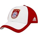 adidas Bayern Munich White-Red Club Team A-Flex Fit Hat