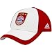 adidas Bayern Munich White-Red Club Team A-Flex Fit Hat photo