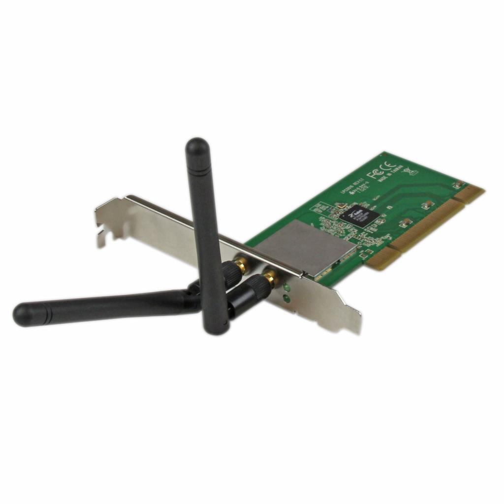 PCI Wireless N Adapter, 300 Mbps PCI 802.11 b