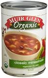 Muir Glen Soup Classic Minestrone, 14.4-Ounce Cans (Pack of 12)