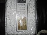 Croscill Primrose 3 Pc Valance Cascade & Festoon White