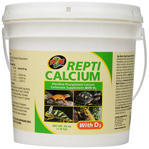 Zoo Med Reptile Calcium with Vitamin D3 48Ounce Inexpensive! Trap T2
