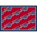 Buffalo Bills All-Over Logo Rug