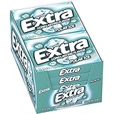 Extra Polar Ice Sugarfree Gum, 15 Piece Packages (Pack of 10)