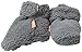 Magnificent Baby Unisex-Baby Infant Fleece Booties, Ash/Lemon, 18-24 Months
