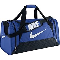 Nike Brasilia 6 Duffel Medium Game Royal/Black/White Size Medium
