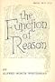 The Function of Reason