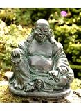 Review WATSONS  / Large Buddha Garden Sculpture / Ornament - Vert-de-Gris