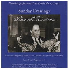 Sunday Evenings with Pierre Monteaux