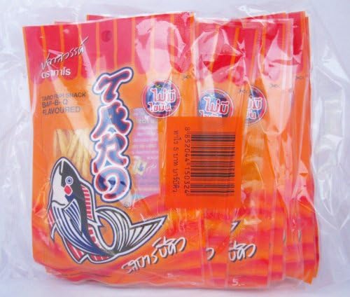 Foodkoncept Thai Taro Fish Snack BBQ Flavor 7.5g (Pack of 12)