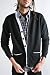 WeSC - Men's Kiribati Sweatshirt Cardigan (Black)