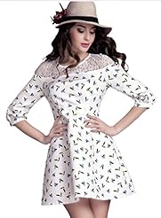 Bubble Dress General Print Lace Spring 2015  Dress